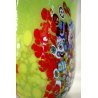 VASO Vetro artistico 033 SOFFIATO MURANO MURRINA DESIGN Imperio Rossi h 18 cm