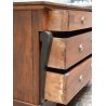 ANTICO COMO IMPERO 3 CASSETTI epoca 800 legno NOCE CASSETTONE mobile CASSETTIERA