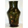 ECCEZIONALE ANTICO VASO CERAMICA MAIOLICA VETRIFICATA FIRMATO DIPINTO 1600 /1700