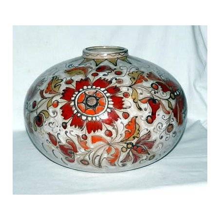 ECCEZIONALE GRANDE VASO DESIGN ELIO SCHIAVON CERAMICA 1960 VASE PADOVA ITALIA 