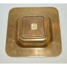 CENTROTAVOLA DESIGN ESA FREDIGOLLI POSACENERE VINTAGE BRONZO ESART ITALY 