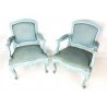Coppia poltrone veneziane - 700/800
