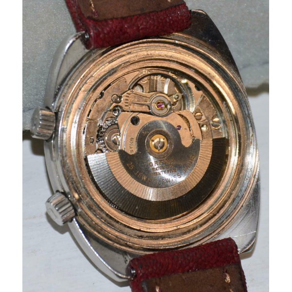 RARO ORFINA Golden Flame AUTOMATIC 484 orologio polso VINTAGE anni 70 OLD WATCH