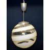 RARO LAMPADARIO SFERA FASCE VASO VENINI MURANO DESIGN CARLO SCARPA 1940 LAMP 