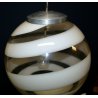 RARO LAMPADARIO SFERA FASCE VASO VENINI MURANO DESIGN CARLO SCARPA 1940 LAMP 