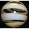 RARO LAMPADARIO SFERA FASCE VASO VENINI MURANO DESIGN CARLO SCARPA 1940 LAMP 