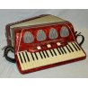 ANTICA FISARMONICA Galanti 120 BASSI EPOCA '900 STRUMENTO MUSICALE OLD ACCORDION