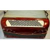 ANTICA FISARMONICA Galanti 120 BASSI EPOCA '900 STRUMENTO MUSICALE OLD ACCORDION
