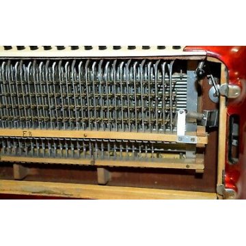 ANTICA FISARMONICA Galanti 120 BASSI EPOCA '900 STRUMENTO MUSICALE OLD ACCORDION