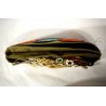 VECCHIO BASCO CON DISTINTIVI RUSSIAN SOVIET MILITARY CAP HAT BERET WITH BADGES