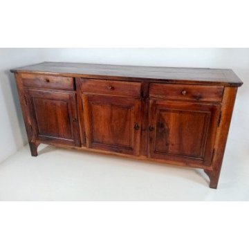 Bancone credenza in noce e...