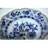 CIOTOLA CERAMICA SMALTATA Meissen GERMANY BIANCO COBALTO DECORO BLUE ONION