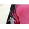 POSACENERE VETRO MURANO SOMMERSO TRASPARENTE ROSA VIOLA  ART GLASS PINK VIOLET