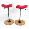 Coppia sgabelli MOVE design Per Oie per Stokke. 1960s