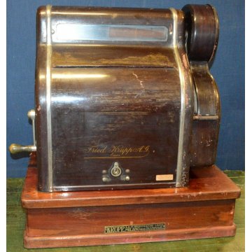 ANTICO REGISTRATORE CASSA meccanico KRUPP 152 VFM epoca 1910 OLD CASH REGISTER