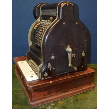 ANTICO REGISTRATORE CASSA meccanico KRUPP 152 VFM epoca 1910 OLD CASH REGISTER