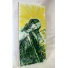 FORMELLA Remo Brindisi Sant'Agostino CERAMICA PIASTRELLA 13x26 LIMITED ED. 1986 