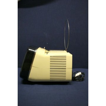 TELEVISORE BRIONVEGA ALGOL "11 VR DESIGN Marco Zanuso Richard Sapper BIANCO 1960