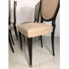 ANTICO SET DI SEI SEDIE PAOLO BUFFA SKY LEGNO VINTAGE DESIGN CHAIR ANNI 40 SEDIA
