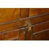 ANTICA CREDENZA Piemontese BUFFET LEGNO DISPENSA VETRINA OLD SHOWCASE CABINET