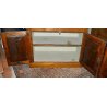 ANTICA CREDENZA Piemontese BUFFET LEGNO DISPENSA VETRINA OLD SHOWCASE CABINET