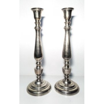 Coppia di candelabri in...