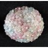 Coppia Lampadario plafoniera Venini Rosette di Murano