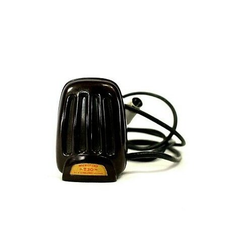 MICROFONO GELOSO T30 EPOCA ALTOPARLANTE BACHELITE MARRONE BROWN MICROPHONE '60s