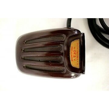 MICROFONO GELOSO T30 EPOCA ALTOPARLANTE BACHELITE MARRONE BROWN MICROPHONE '60s