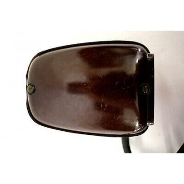 MICROFONO GELOSO T30 EPOCA ALTOPARLANTE BACHELITE MARRONE BROWN MICROPHONE '60s