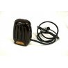 MICROFONO GELOSO T30 EPOCA ALTOPARLANTE BACHELITE MARRONE BROWN MICROPHONE '60s