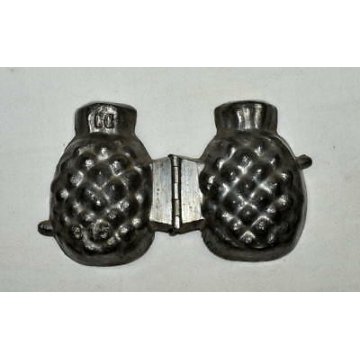 ANTICO 3PZ STAMPO STAMPI per CIOCCOLATO PELTRO '800 OLD MOULD MOLD PEWTER DUCK  