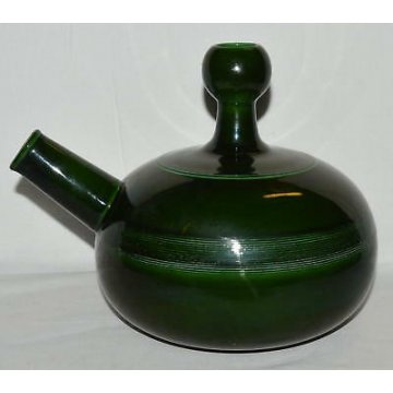 BROCCA CARAFFA FRANCO POZZI AMBROGIO GALLARATE CERAMICA MAIOLICA DESIGN VASO OLD