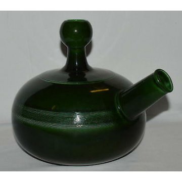 BROCCA CARAFFA FRANCO POZZI AMBROGIO GALLARATE CERAMICA MAIOLICA DESIGN VASO OLD