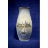 ANTICO VASO ROYAL COPENHAGEN 1302/6247 PORCELAIN B&G DENMARK Ceramica 1975/2000
