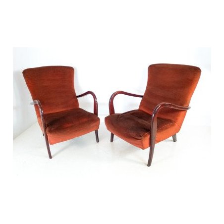 Coppia poltrone design stile Ulrich