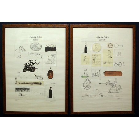 MANIFESTO PUBBLICITARIO VINTAGE POSTER PUBBLICITA 1990 OCCHIALI Silhouette HANDS