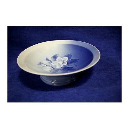 ANTICO PIATTO ALZATA ROYAL COPENHAGEN B&G   428 CHRISTMAS ROSE DENMARK Ceramica 