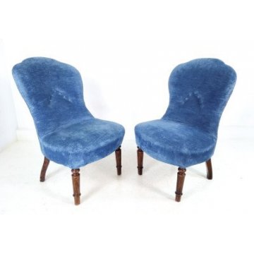 Poltrone Bergere blu in...