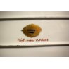 ANTICO set CAFFE' TETE A TETE Limoges FRANCE CERAMICA PORCELAIN DECORO FIORI ORO