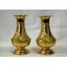  COPPIA ANTICHI VASI JAR VERMEIL BASSORILIEVO PUNZONATI INGHILTERRA IXXsec  UK