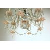 LAMPADARIO SOFFITTO STILE MARIA TERESA GOCCE CRISTALLO MURANO HANGING LAMP 50/60