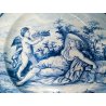 Coppia piatti da parete ceramica ALBA DOCILIA, 1900