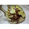 ANTICO GRANDE VASO BROCCA GREZZA RUSTICA CERAMICA SMALTATA GALLI Metà '900 old 