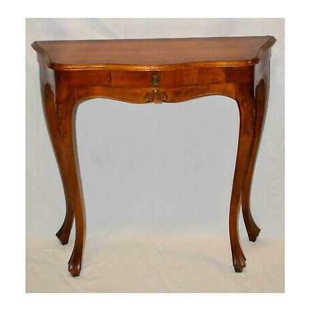 ANTICO TAVOLO SCRITTOIO CONSOLLE Luigi Filippo 1900 SCRIVANIA PARETE CASSETTO