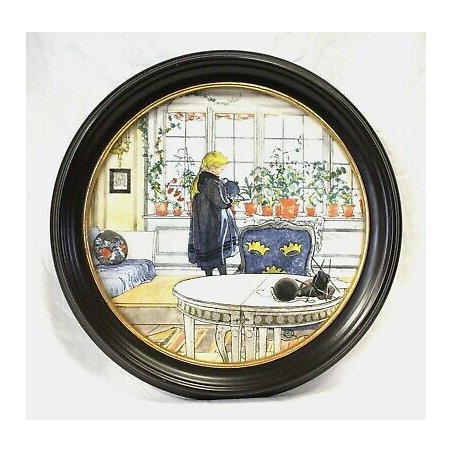 ANTICO PIATTO Ceramica Carl Larsson  1 ROYAL COPENAGHEN PORCELAIN DENMARK '900