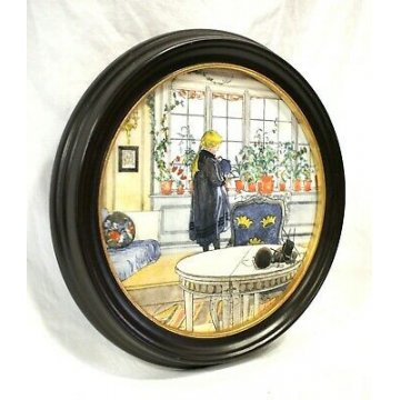 ANTICO PIATTO Ceramica Carl Larsson  1 ROYAL COPENAGHEN PORCELAIN DENMARK '900