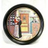 ANTICO PIATTO Ceramica Carl Larsson   6 ROYAL COPENAGHEN PORCELAIN DENMARK