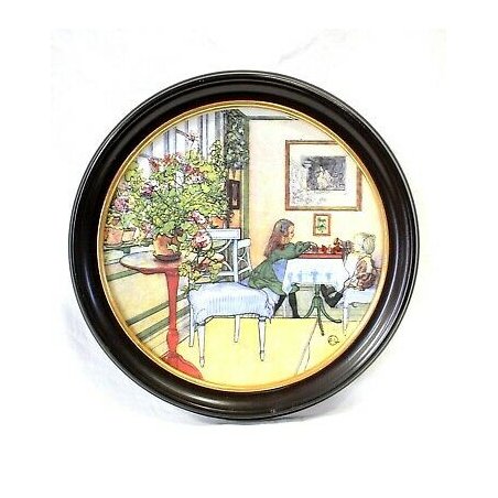 ANTICO PIATTO Ceramica Carl Larsson ROYAL COPENAGHEN PORCELAIN DENMARK '900