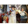 ANTICO PIATTO Ceramica Carl Larsson ROYAL COPENAGHEN PORCELAIN DENMARK '900